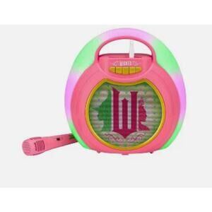 Wicked Bluetooth MP3 Karaoke with Light Show NWT